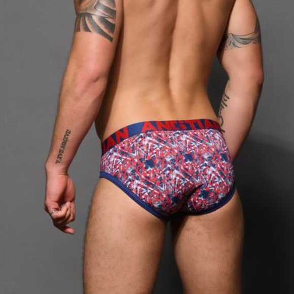 Andrew Christian Blazing Stars Brief - Picture 3 of 3